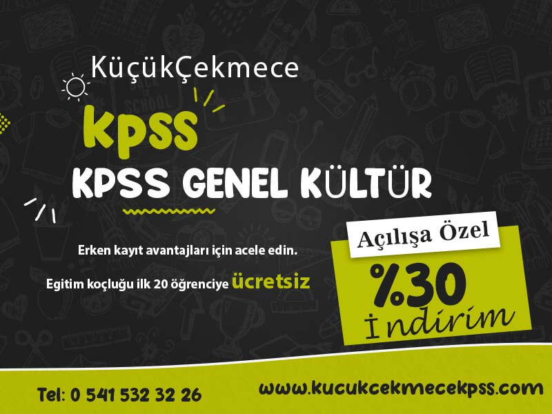 KPSS GENEL KÜLTÜR